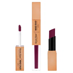 Seven Seas Mad Duo 2 In 1 Matte & Liquid Lipstick - 7 g - Nightshadz - 321 image 1