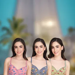 Samvar Multi Cotton Non-Wired Non Padded Minimizer Bra-picture-16