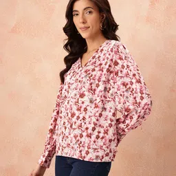 all about you Floral Print Top image 4