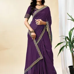 Sangria Womens Embroidered Saree-picture-37