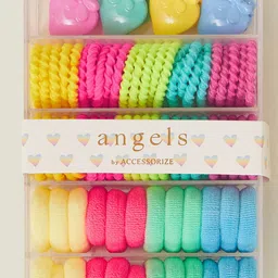 Accessorize Girls Set of 50 Ponytail Holders image 2