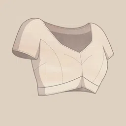 KALINI Orange Cotton Blend Printed Sarees image 3