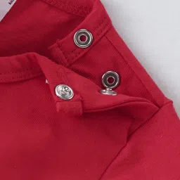 BLUSHES Infants Printed Pure Cotton Round Neck Rompers image 4