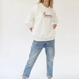 LULU & SKY Women Printed Sweatshirt image 4