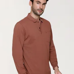 ARRAY Men Polo Collar Pockets T-shirt with Mask image 4