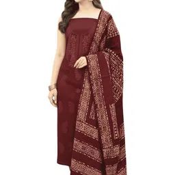 Farooq Dyeing Embroidered Pure Cotton Unstitched Dress Material-picture-54