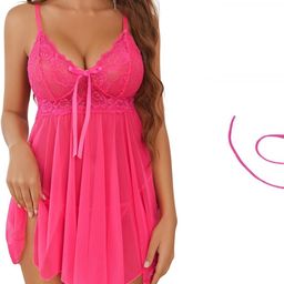 GuSo Shopee Women Pink Baby Dolls-picture-23