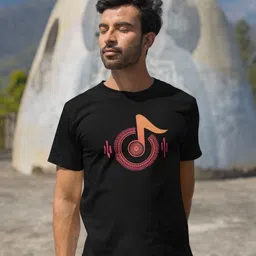 The Mad Riyazi Unisex Printed Applique T-shirt-picture-26