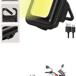 Small LED Flashlight COB Rechargeable Keychain Q349 LED Lantern-image-91
