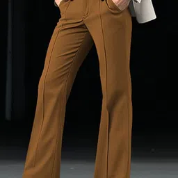 StyleCast x Revolte Men Bootcut Mid-Rise Formal Trousers-picture-25