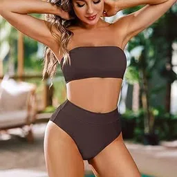 SHUBH FASHION Shoulder Straps Swim Bikini Set image 5