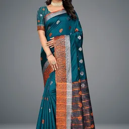 SHAIBO SAREE Woven Design Zari Handloom Kota Saree-picture-19