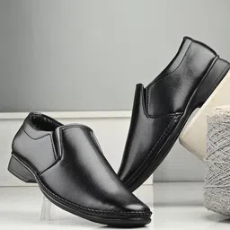 LAUREL FASHION FEVER Men Leather Formal Slip-Ons-picture-12