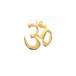 The Spiritual Living Deity Gold-Toned Glossy OM For Door Entrance Wall Decor-image-47