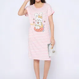 Camey Printed Nightdress image 4