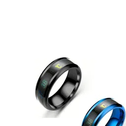 Iga collection Men Set Of 2 Smart Temperature Finger Rings image 5