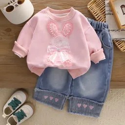 POP STREET KIDS Girls Embellished Trousers-picture-37