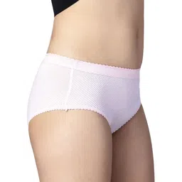 CHIC Pack Of 3 Striped Pure Cotton Mid-Rise Basic Briefs image 2