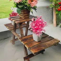 bareeraz enterprises WOODENTABLE Garden Gnome image 2