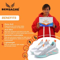 bersache Sneaker, Loafers ,Casual With Extra Comfort Sneakers For Men image 3