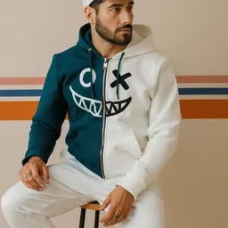 Try This Men Colourblocked Sweatshirt-picture-51