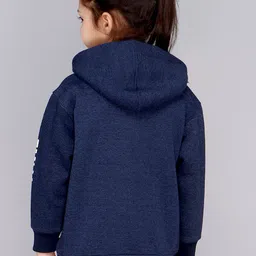 DDOUDDOU Girls Printed Hooded Sweatshirt image 5