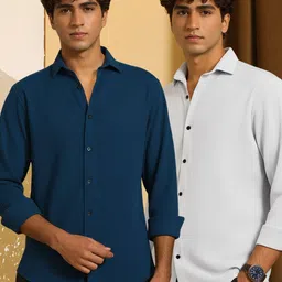 SZN Men Standard Casual Shirt image 3