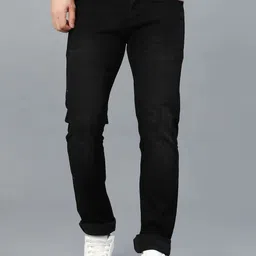 V-Mart Men Slim Fit Mid-Rise Light Fade Stretchable Jeans-picture-20