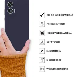 SPRIG Solid Printed Back Case Mobile Accessories image 2