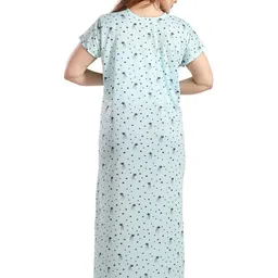 For You For Me Printed Maxi Nightdress image 2