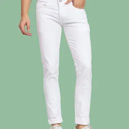 COMFITS Men Classic Mid-Rise Cotton Stretchable Jeans-image-73