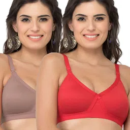 College Girl cg1304 Women Pack Of 2 Full Coverage Lightly PaddedBra image 4