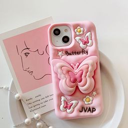 CASE CREATION iPhone 11 3D Butterfly Cartoon Pop Back Case-picture-47