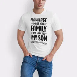 Seekbuylove Men Bio Finish Typography Printed Round Neck Cotton T-shirt image 3