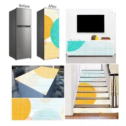 wallpics Vinyl Abstract Multicolor Wallpaper image 2