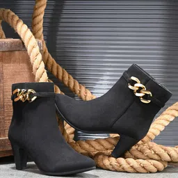 The Roadster Lifestyle Co Women Kitten-Heeled Chelsea Boots-image-115