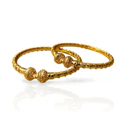 MAA sitala store Set of 2 Gold-Plated Brass-picture-19