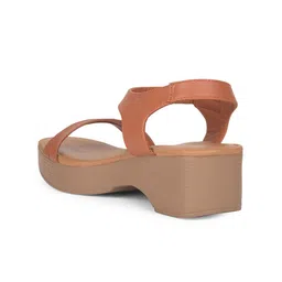 Bata Women Platform Heel Open Toe Sandals image 2