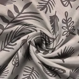 WEAVE AND DECOR Brown & Cream-Coloured Floral 300 TC Bedsheet with 2 Pillow Covers image 5