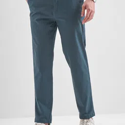 HIGHLANDER Men Tapered Fit Mid-Rise Trousers-picture-29