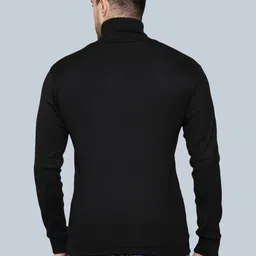 TQH Men Turtle Neck Slim Fit T-shirt image 3