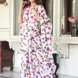 Pinkcity Trade World Pink Pure Cotton Ikat Sarees-picture-32