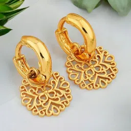 SHREE KRISHNA SHOPPING Circular Ear Cuff Earrings-picture-40