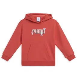 Puma Girls Hello Kitty And FriendsCotton Hooded Sweatshirts-image-11