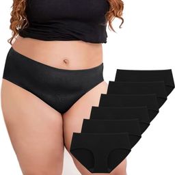 Diving Deep Women Pack of6 Cotton Hipster Briefs-picture-9