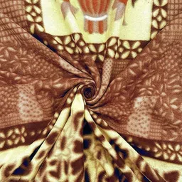 rivek Woolen Double Flat 250 TC Printed Bedsheet image 2