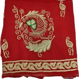 shree ambey creation Embroidered Semi Stitched Rajasthani Poshak image 4