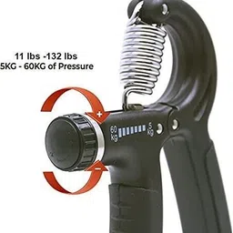 adveriq grip Hand Gripper For Best Hand Exerciser Grip Adjustable 10kg For Men & Women Hand Grip/Fitness Grip image 2