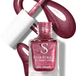 starstruck by sunny leone Metalic Plum - Metallic Nail Polish | High-Impact Shine, Chip-Resistant Metalic Plum-picture-32