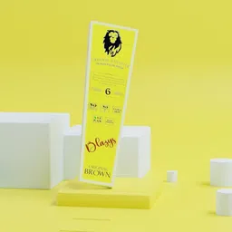 Original Gangster Blazys Brown Ultra thin rolling papers rolling papers king size 14 gsm Drawing Paper image 4